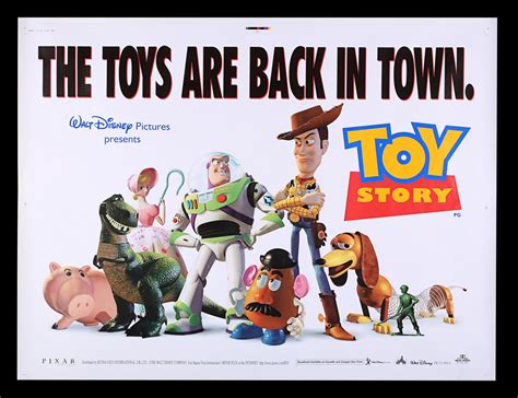 Lot 184 Toy Story 1995 Uk Quad 1996 Current Price £400