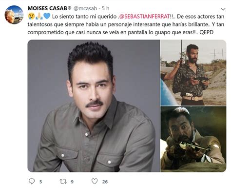 Los Famosos Reaccionaron Ante La Reciente Muerte Del Actor Sebastián