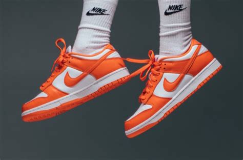 I've been looking for dunk high reps and saw his ig post about. Nike Dunk Low Syracuse (Orange Blaze) Dropping This ...