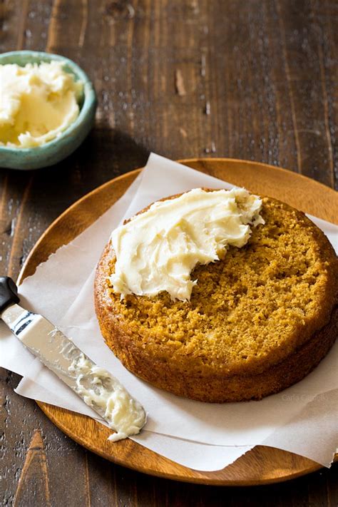 But i don't know i found this one at rec.food.baking. Small 6 Inch Pumpkin Cake (Dessert For Two) - Homemade In ...