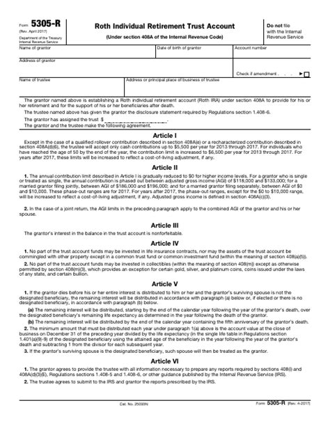 Irs Form 5305 R Fill Out Sign Online And Download Fillable Pdf