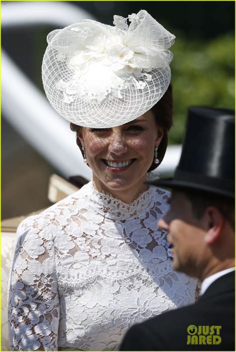 Kate Middleton Wows In Alexander Mcqueen White Lace Dress For Royal