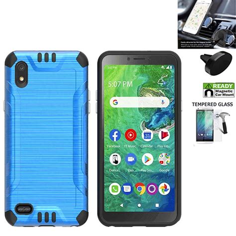 For Alcatel Tcl A2 Case A507dl With Tempered Glass Shock Absorbing