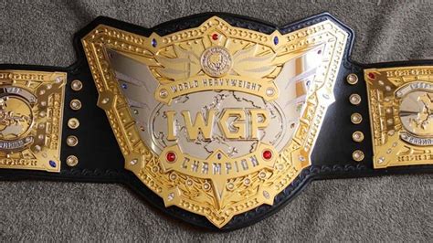 Njpw Reveals New Iwgp World Heavyweight Championship Belt Se Scoops