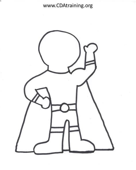Blank Superhero Template Free Download Aashe
