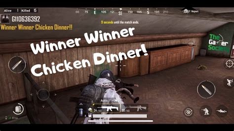 PlayerUnknown S Battlegrounds Mobile Winner Winner Chicken Dinner