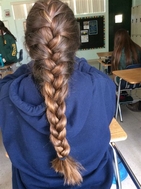 Loose French Braid On Me😍😍 Sexy Long Hair Braids For Long Hair Long