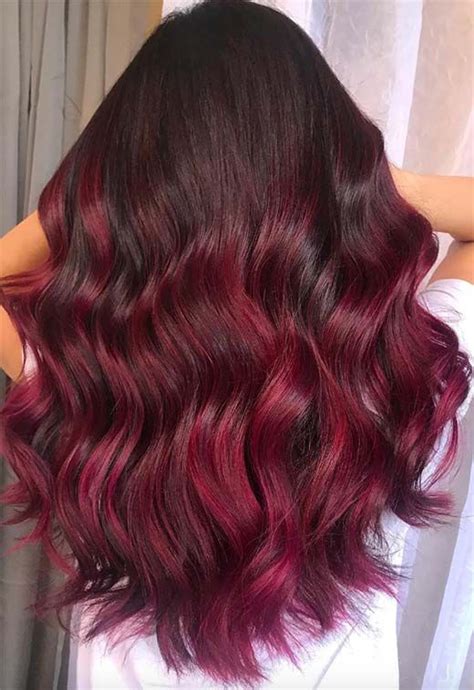 63 Hot Red Hair Color Shades To Dye For Red Hair Dye Tips And Ideas Best Ombre Hair Ombre Hair