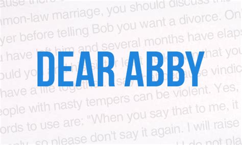 dear abby wife keeps bringing up her husband s long affair nj news update