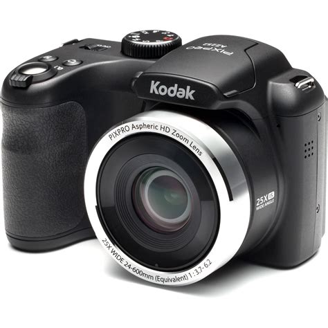 Kodak Pixpro Az252 Digital Camera Black Az252bk Bandh Photo Video