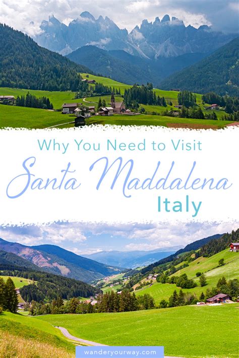 Why You Need To Visit The Beautiful Santa Maddalena Italy Wander Your Way