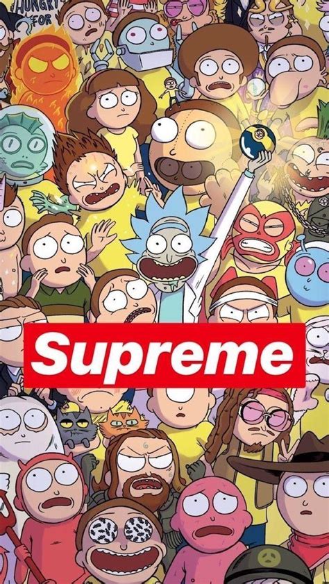 Supreme Rick And Morty Wallpapers Top Những Hình Ảnh Đẹp