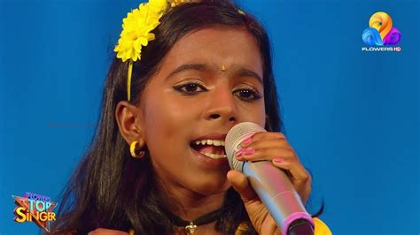 She signifies her status through singing which got popular in. Flowers top singer seethalakshmi latest episode | Top ...
