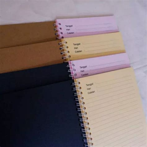 Jual Buku Catatan A5 Note Book Note Book Simple Buku Garis Buku