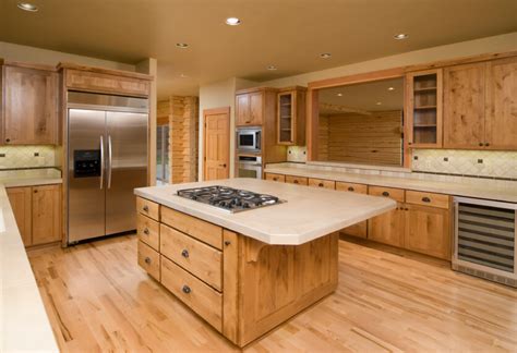 Because both types are very attractive in their raw. 52 Enticing Kitchens with Light and Honey Wood Floors ...