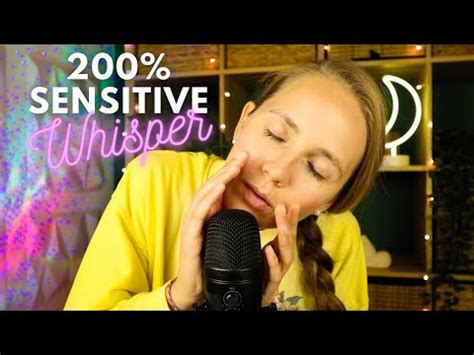 Asmr Sensitive Whispering You Can Feel In Your Ears
