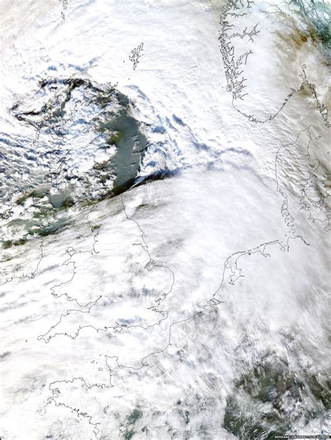 New Satellite Image Released Of Storm Battering Scotland Bbc News