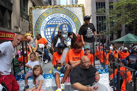 join the annual labor day parade on september 12 construction and general building laborers