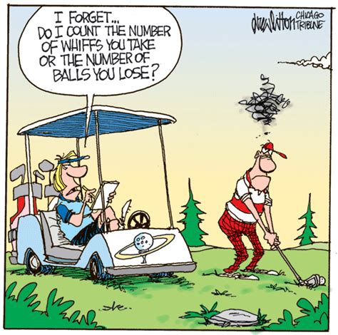 Funny Golf Cartoon Clipart Best
