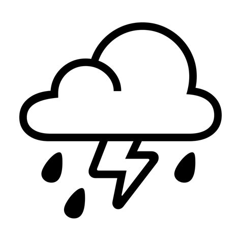 ⛈️ Cloud With Lightning And Rain Emoji Thunderstorm Emoji