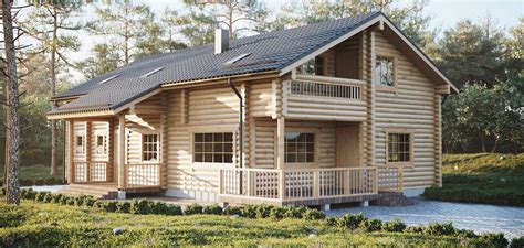 Log And Prefabricated Houses Directly From Producer