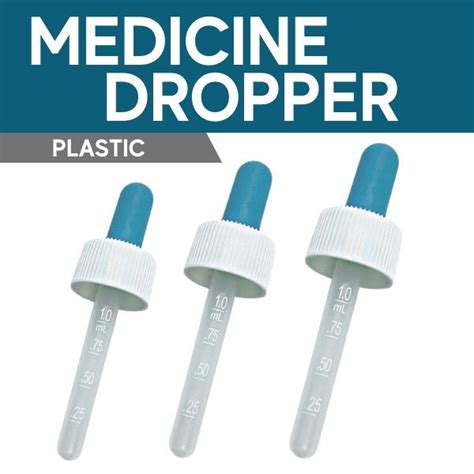 Medicine Liquid Dropper 1ml Lazada Ph