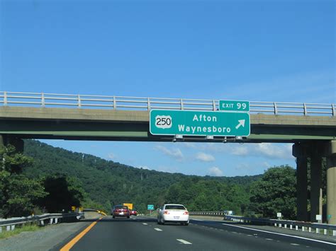 Interstate 64 West Waynesboro To Staunton Aaroads Virginia