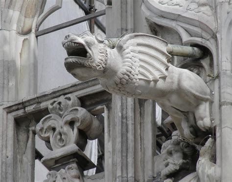 Milan Gothic Cathedral Gargoyle Photograph By Leone M Jennarelli Fine