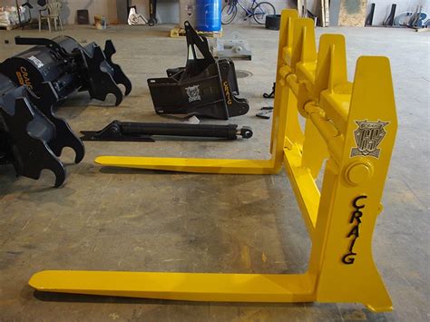 Backhoe Pallet Forks Craig Manufacturing