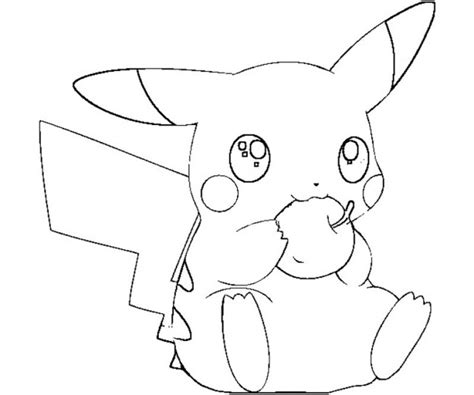 Coloriage Pikachu Kawaii Inspirant Photographie Coloriage Pikachu 27