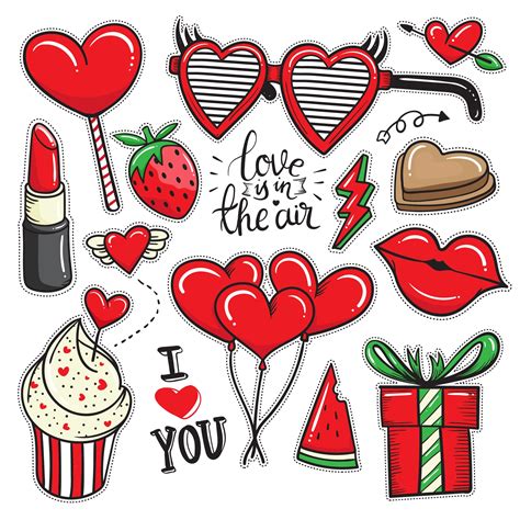 Lista Foto Stickers De San Valent N Para Imprimir Mirada Tensa