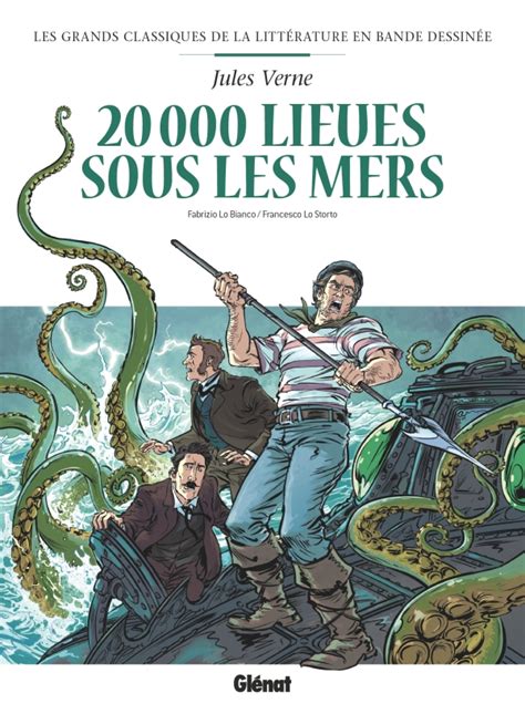 Vingt mille lieues sous les mers en BD | Éditions Glénat