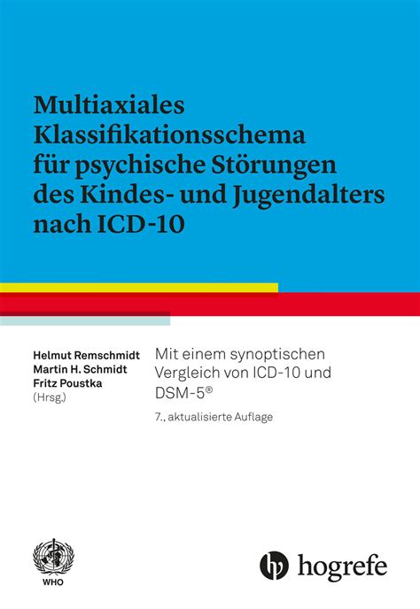 Multiaxiales Klassifikationsschema Für Psychische Störungen Des Kindes Und Jugendalters Nach
