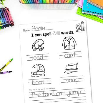 Jolly phonics digraph worksheets by koffee and kinders