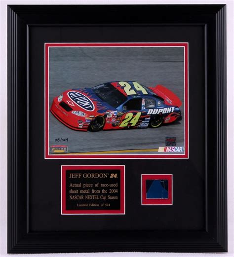 You start off by drilling a small diameter pilot hole, and then drill gradually in contrast to how twist and step drill bits operate, hole saws work by cutting out the edges of an opening. Jeff Gordon NASCAR LE 15x17 Custom Framed Photo Display ...