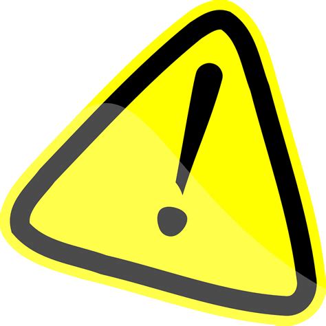 Caution Warning Yellow Free Vector Graphic On Pixabay