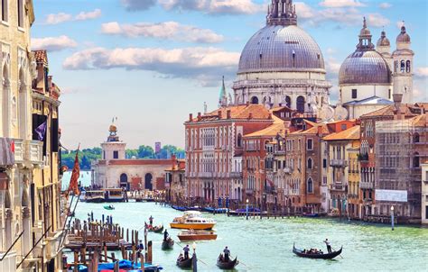 Wallpaper City The City Italy Venice Channel Italy Panorama
