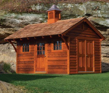 Maybe you would like to learn more about one of these? Estate Series -Dalton Cedar Cupola | Premade sheds, Shed ...