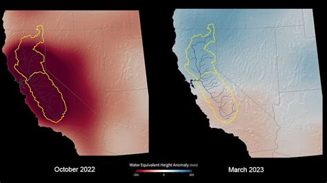 Seeing Ca Drought Recovery From Space Videos From The Weather Channel