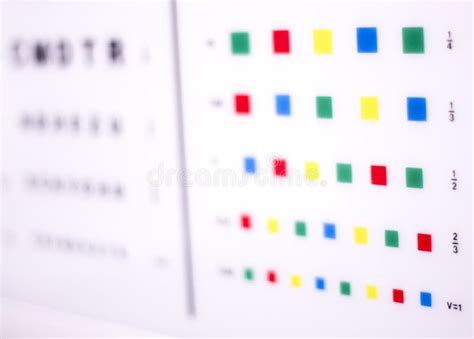 Optician Eye Test Chart Stock Photo Image Of Long Medical 90317330
