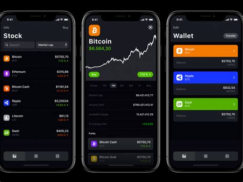 The crypto app is what you've been missing. Crypto Currency App Sketch freebie - Download free ...