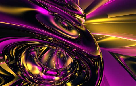 Amazing Gold And Purple Abstract Image Picture Hd Wallpaper Wallsev