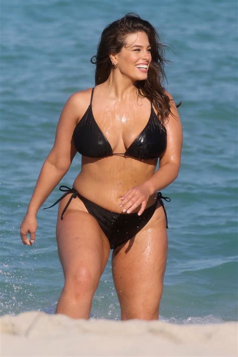 Ashley Graham In Bikini And Swimsuit On The Set Of A Photoshoot In Miami 03 14 2018 Hawtcelebs