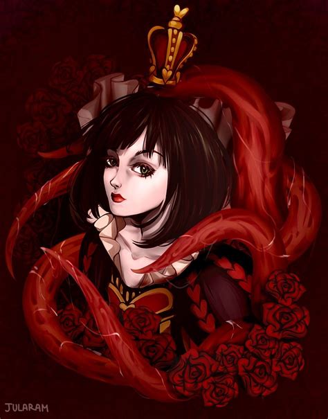 Alice Madness Returns Red Queen Fanart Gotasdelluvia