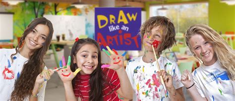 Draw Like An Artist Artillustrations Workshops For Kids