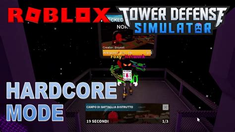 Hardcore Mode Roblox Tower Defense Simulator Ep 5 Youtube