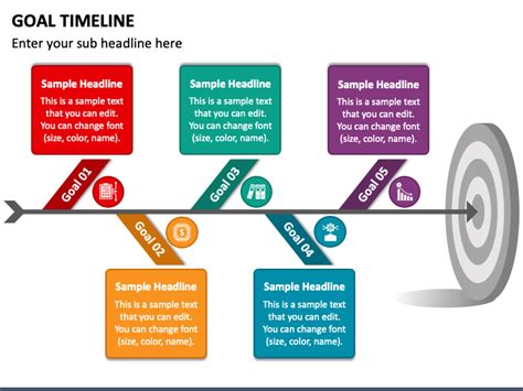 Goal Timeline Powerpoint Template Ppt Slides