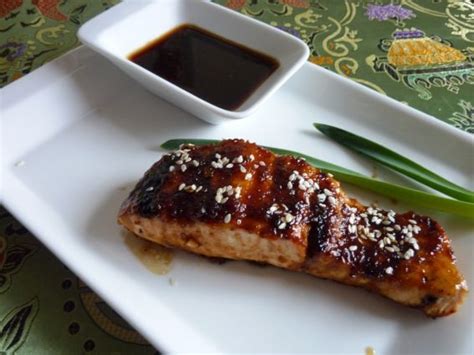Grilled asian garlic steak skewers are marinated in a delicious asian garlic sesame sauce and grilled to tender and juicy perfection! Salmon Steak With Rice Soya Sauce And Worstshire Sauce ...