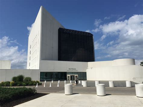 John F Kennedy Presidential Library And Museum Boston Ma A First