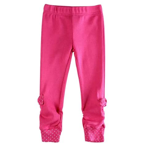 Girls Pants Cute Legging For Girl Bow Decorate Baby Pants All For